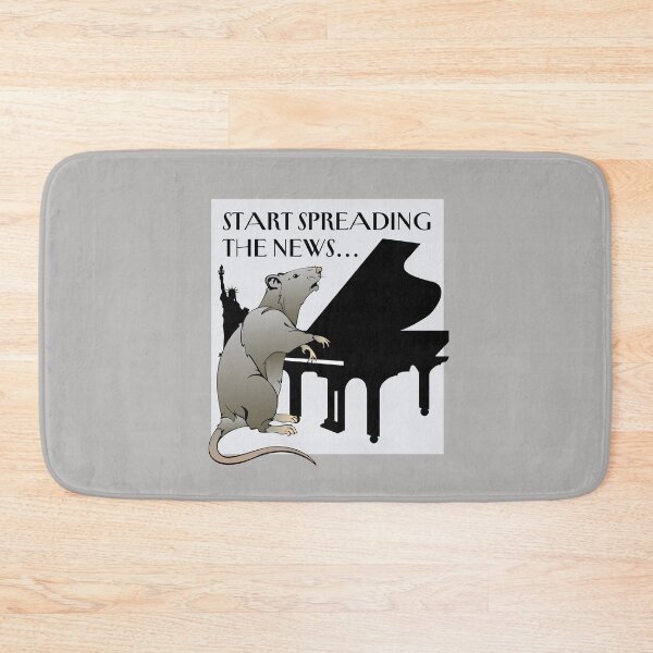 Item preview, Start Spreading the News designed and sold by AMERICANCHEEZ.