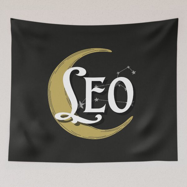 Item preview, Celestial moon in Leo design. designed and sold by CreativeStrand.
