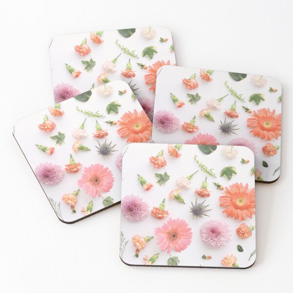 Item preview, Elegantly Minimal White Floral Buds Design designed and sold by Fai-oma.