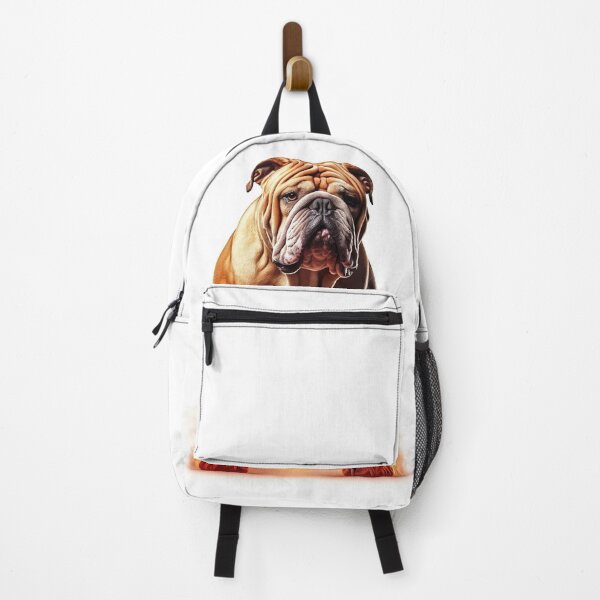 Item preview, phoenix bulldog with fire effects super realistic photo isolated on white background designed and sold by 3dleonardo.