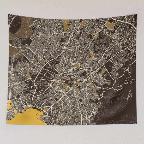 Item preview, Athens City Map of Greece - Pastel designed and sold by deMAP.