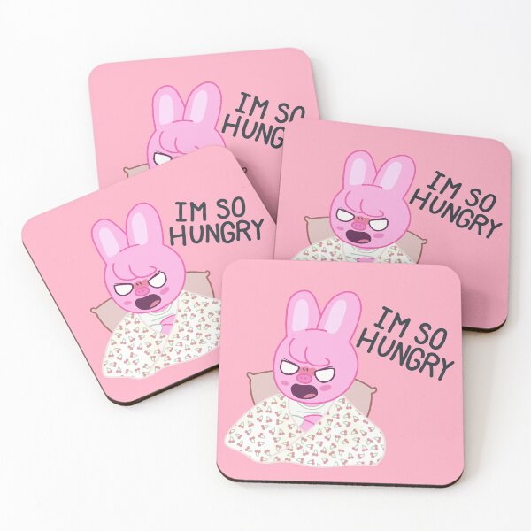Item preview, STRAY KIDS (SKZOO) Dwaekki I'm Hungry  Meme  designed and sold by LilMissRandom17.