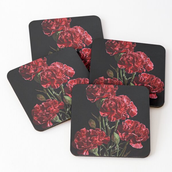 Item preview, Red Carnations  designed and sold by Vanover Designs.