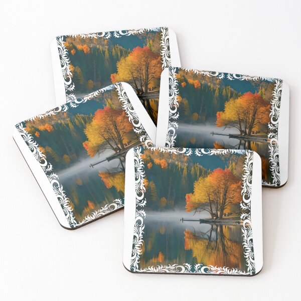 Item preview, Golden Autumn at the Forest Lake designed and sold by very-simple.