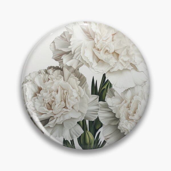 Item preview, White Carnations  designed and sold by Vanover Designs.