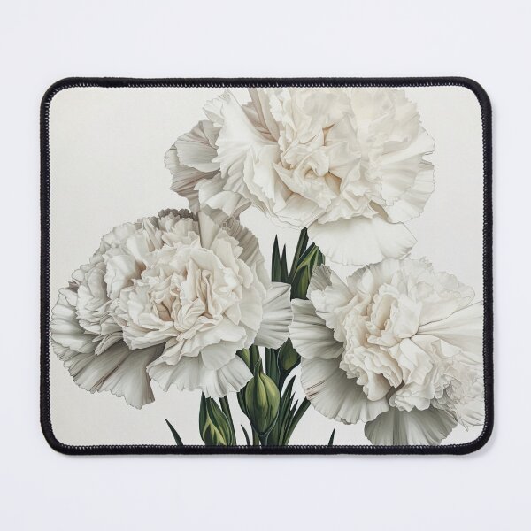 Item preview, White Carnations designed and sold by Vanover Designs.