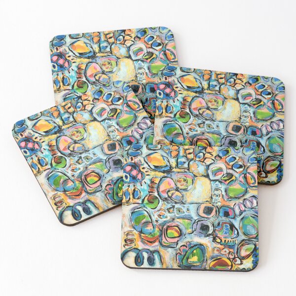 Item preview, Abstract Shapes at Play designed and sold by BlueBrushGal.