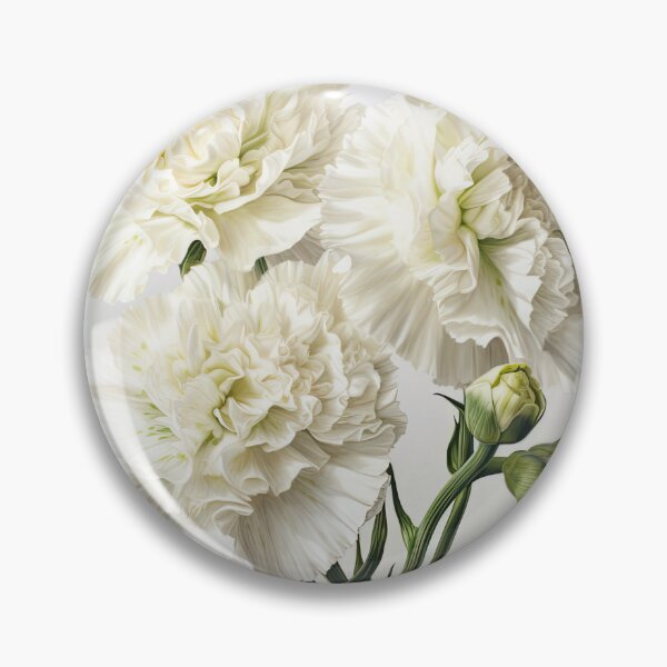 Item preview, White Carnations  designed and sold by Vanover Designs.