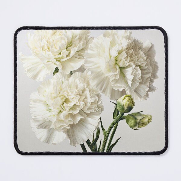 Item preview, White Carnations designed and sold by Vanover Designs.
