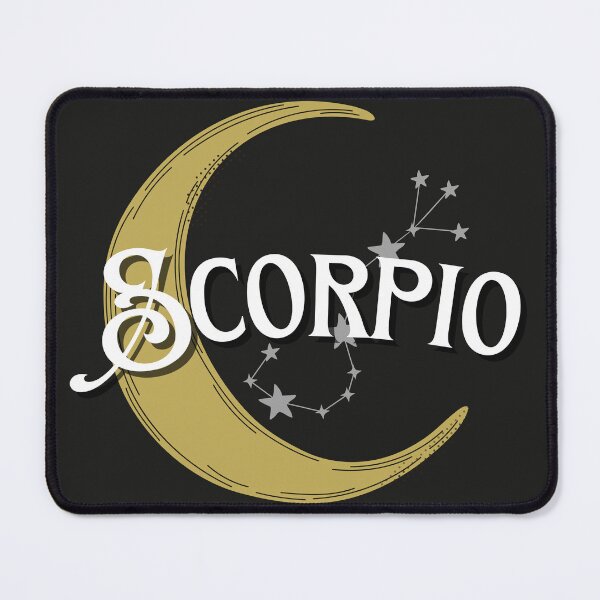 Item preview, Celestial moon in Scorpio design. designed and sold by CreativeStrand.
