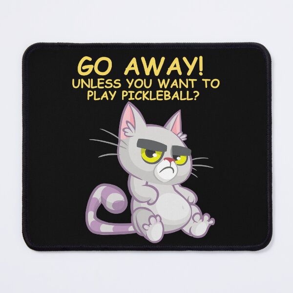 Item preview, Funny Pickleball  - Grumpy Cat Wants to Play designed and sold by A-K-Designs.