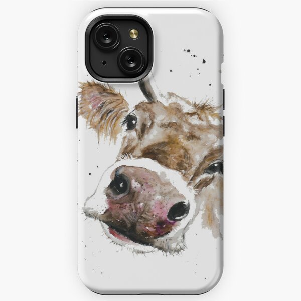 Cow Face iPhone 13 Pro Max Case by Salomé Fresco 