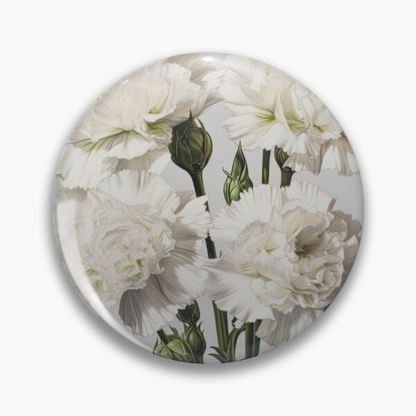 Item preview, White Carnations  designed and sold by Vanover Designs.