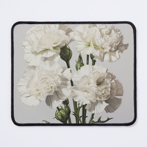 Item preview, White Carnations designed and sold by Vanover Designs.