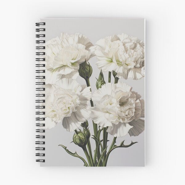Item preview, White Carnations  designed and sold by Vanover Designs.
