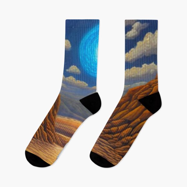 Item preview, Blue Moon Portal Up in The Sky designed and sold by HanaiPrint.