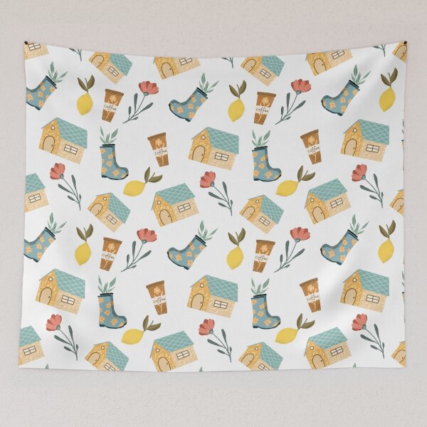 Item preview, Cozy cottage  designed and sold by pinkyfish1010.