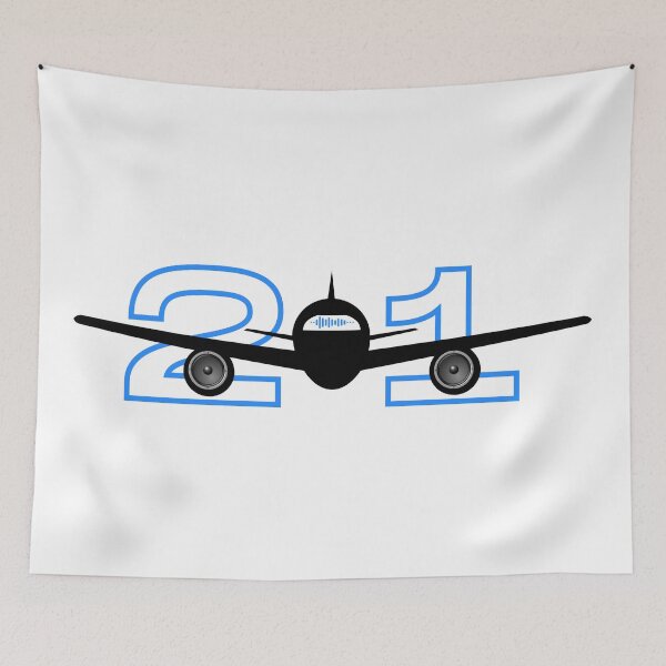 Item preview, twenty one plane  designed and sold by Xicasso.