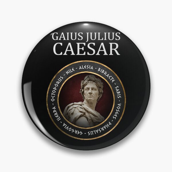 Item preview, Gaius Julius Caesar Battles Ancient Roman History designed and sold by Agema Apparel.