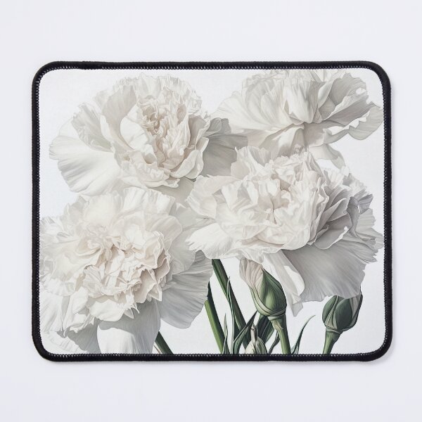 Item preview, White Carnations designed and sold by Vanover Designs.