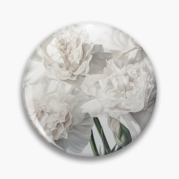 Item preview, White Carnations  designed and sold by Vanover Designs.