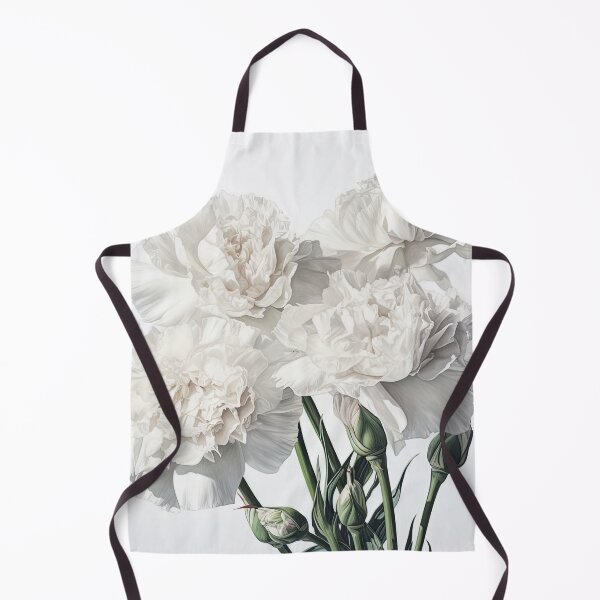 Item preview, White Carnations  designed and sold by Vanover Designs.