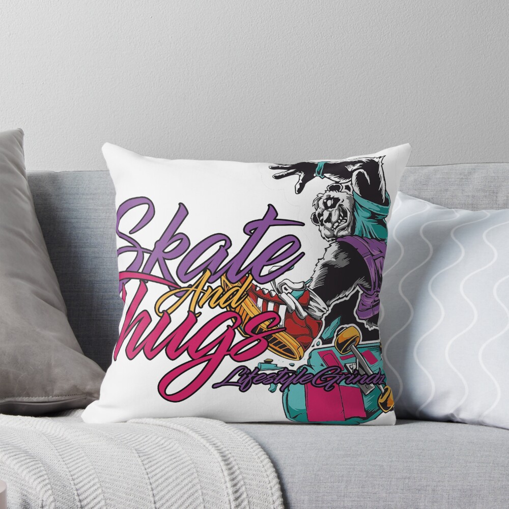 Item preview, Throw Pillow designed and sold by RENRAMGAMOLO.