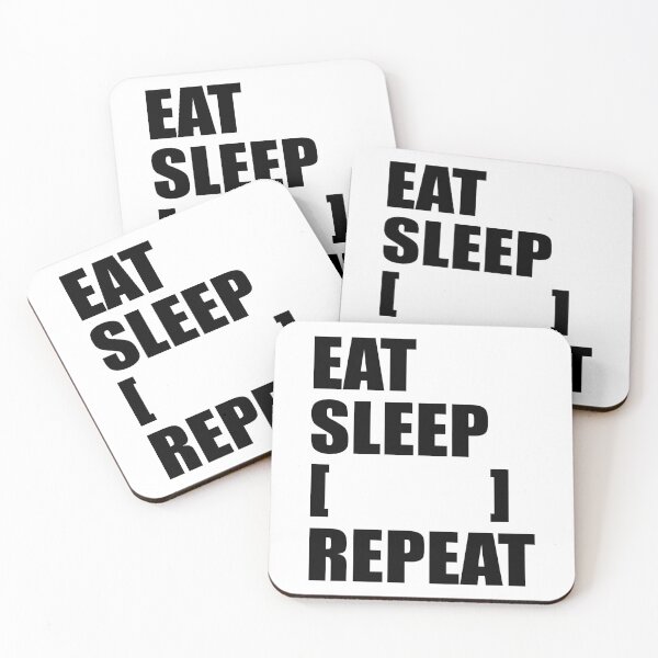Item preview, Eat Sleep BLANK Repeat designed and sold by miljan.