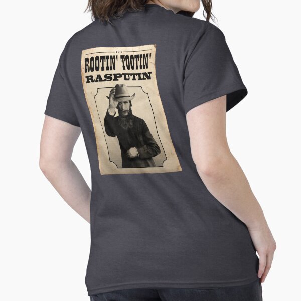 Item preview, Rootin 'Tootin' Rasputin Cowboy Poster designed and sold by snazzyseagull.