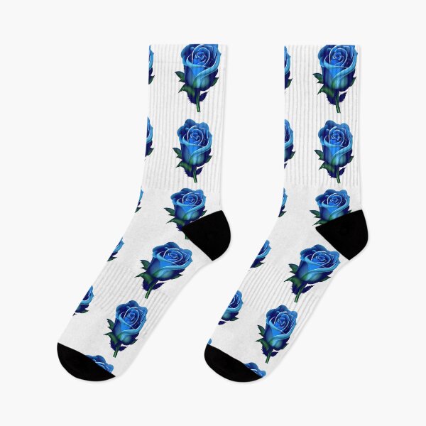 Item preview,  A Simple Blue Rose Illustration designed and sold by FuddalanDesigns.
