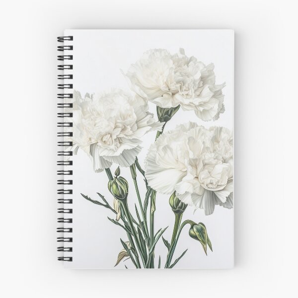 Item preview, White Carnations  designed and sold by Vanover Designs.