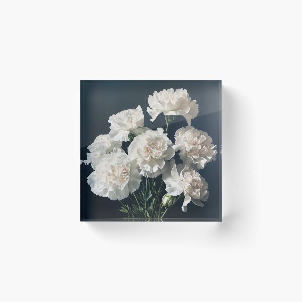 Item preview, White Carnations designed and sold by Vanover Designs.