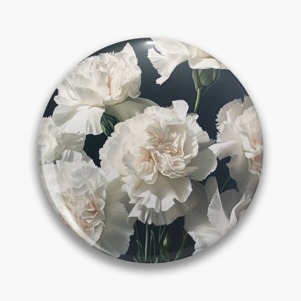 Item preview, White Carnations designed and sold by Vanover Designs.