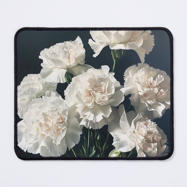 Item preview, White Carnations designed and sold by Vanover Designs.