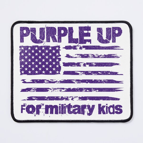 Item preview, Purple Up For Military Kids designed and sold by Rich Summers Art.