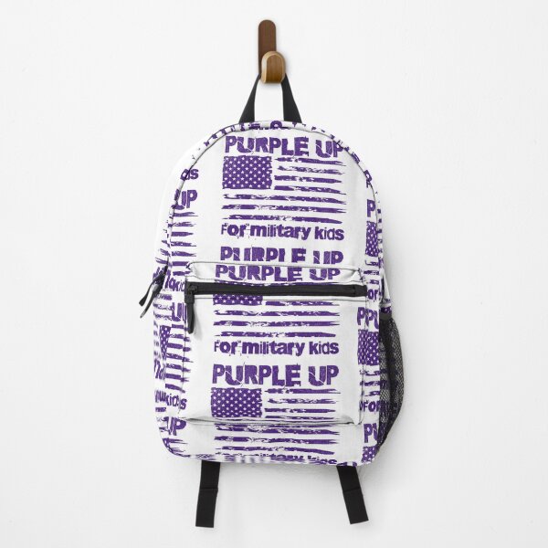 Item preview, Purple Up For Military Kids designed and sold by Rich Summers Art.