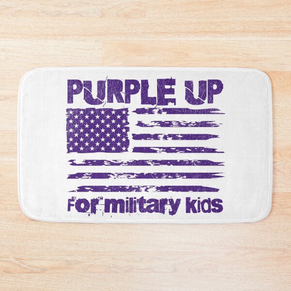 Item preview, Purple Up For Military Kids designed and sold by Rich Summers Art.