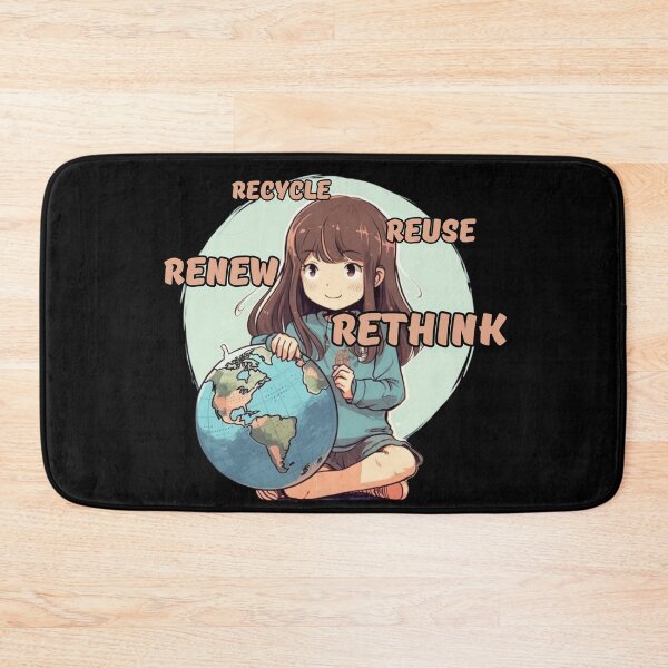 Item preview, Recycle Reuse Renew Rethink designed and sold by letsgetinspired.