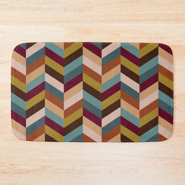 Item preview, Geometric Herringbone Pattern (retro) designed and sold by Design Minds Boutique.