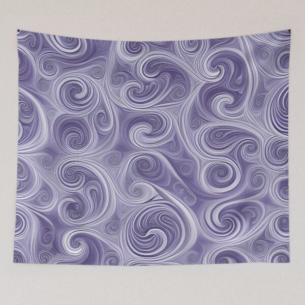 Item preview, light blue pattern - meditation swirls designed and sold by Rostislav Bouda.