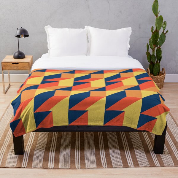 Item preview, Yellow and orange geometric pattern designed and sold by Pattrenonly.