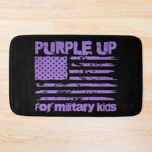 Item preview, Purple Up For Military Kids designed and sold by Rich Summers Art.