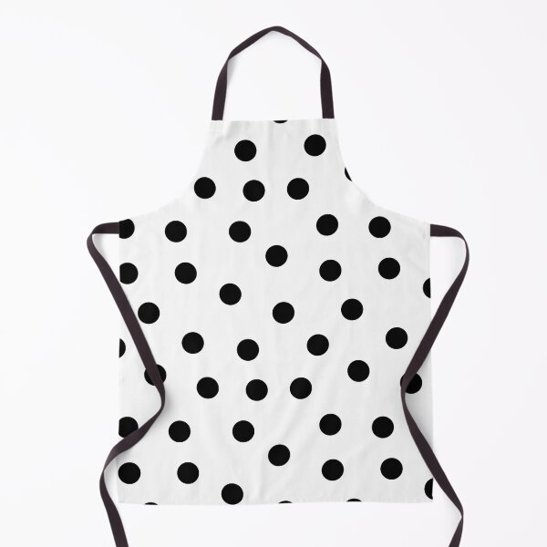 Item preview, Polka dots black and white pattern designed and sold by StudioBarcelona.