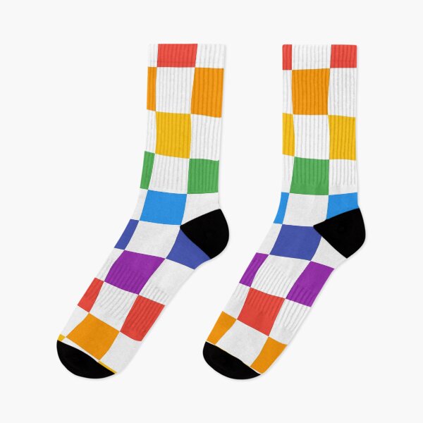 Item preview, Rainbow Checkerboard designed and sold by Pattrenonly.
