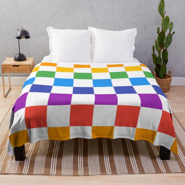 Item preview, Rainbow Checkerboard designed and sold by Pattrenonly.