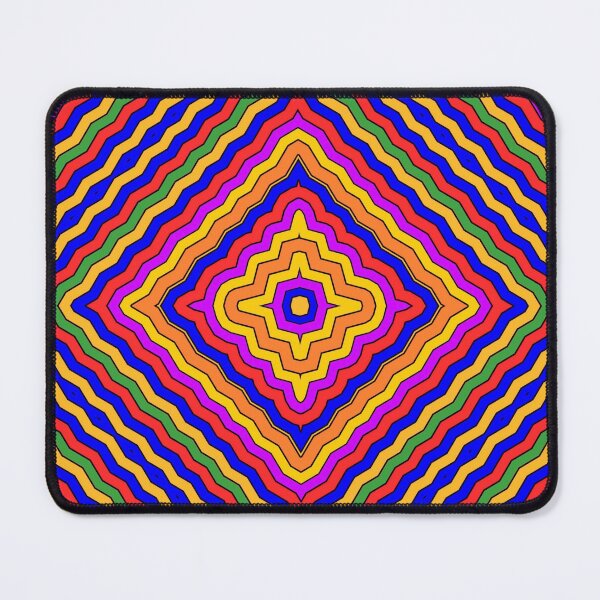 Item preview, Rippling Colorful Diamond Pattern designed and sold by Amanda1775.