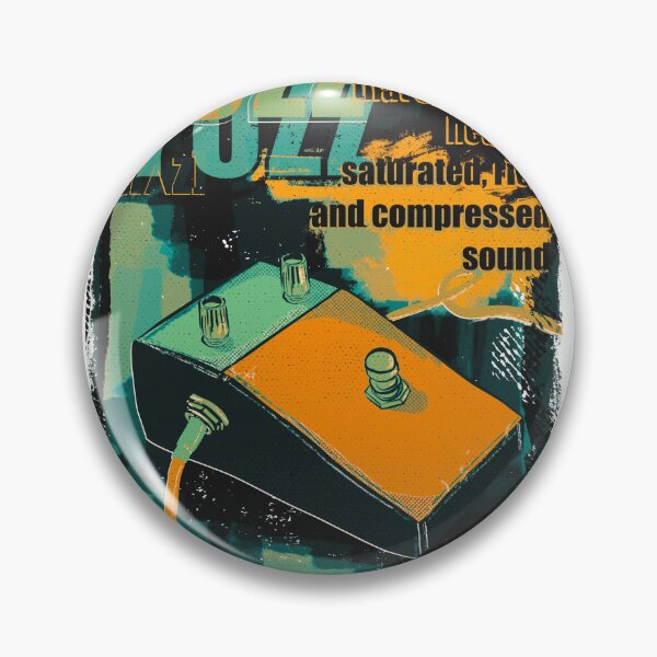 Item preview, Fuzz Pedal T-Shirt designed and sold by SketchyPedals.