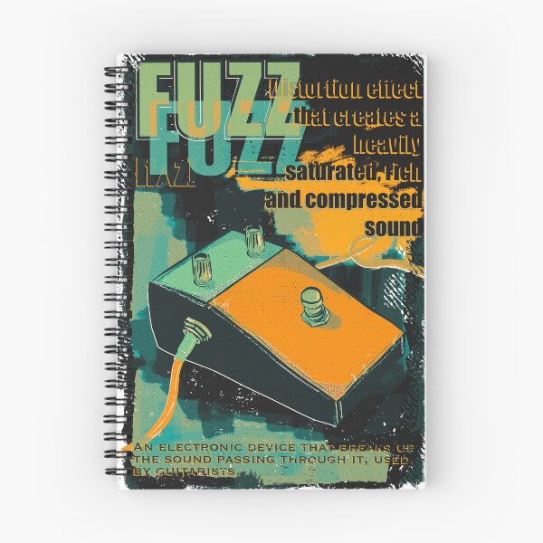 Item preview, Fuzz Pedal T-Shirt designed and sold by SketchyPedals.