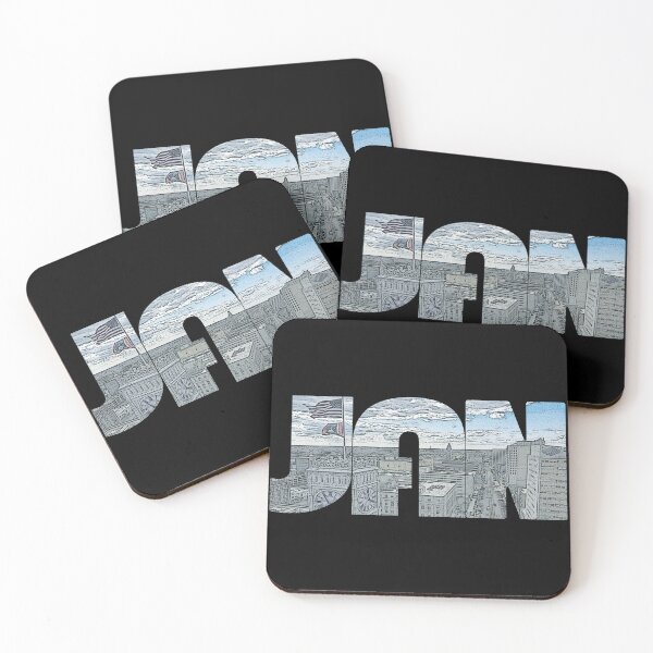 Item preview, Jackson, Mississippi JAN Morning Cityscape designed and sold by CrabbyLobster.
