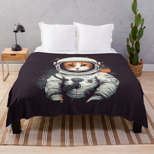 Item preview, Catstronaut || Funny Cat Astronaut in Space designed and sold by MadSwellDesigns.